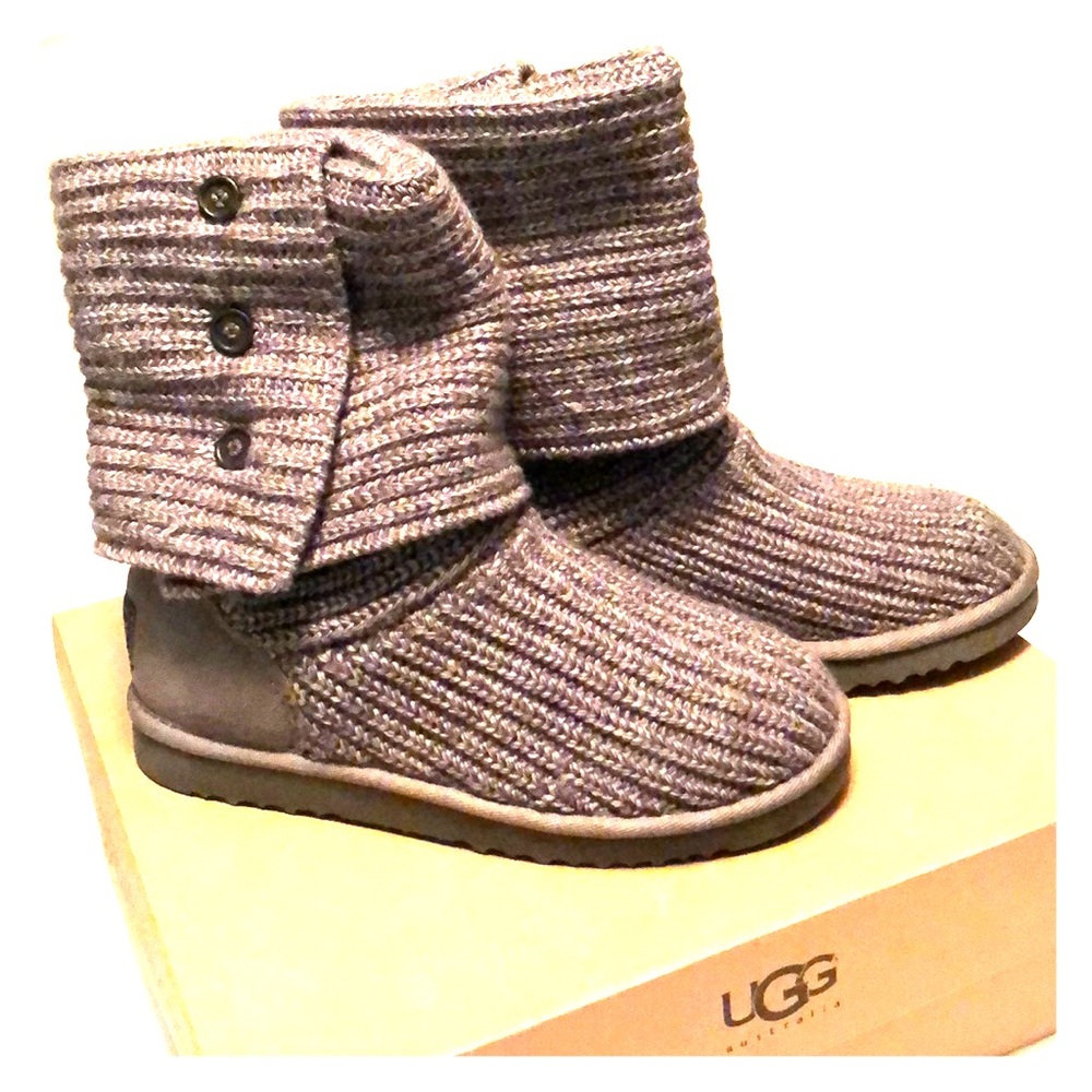 UGG Classic Cardy Gray boots Size 7